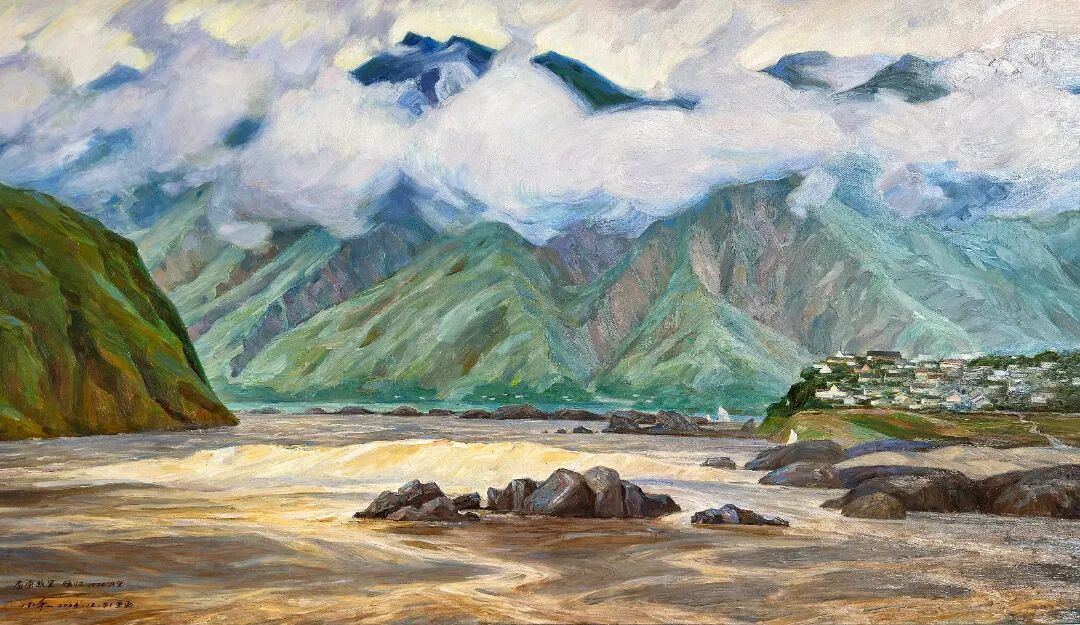 2 油画《屈原故里-秭归》唐小禾.jpg