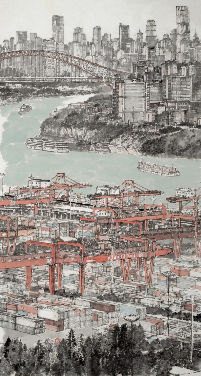 07 龙勤国 重庆《智港晓风》 .JPG